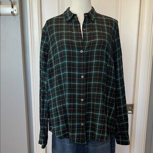 Old Navy Flannel Button-Down Shirt